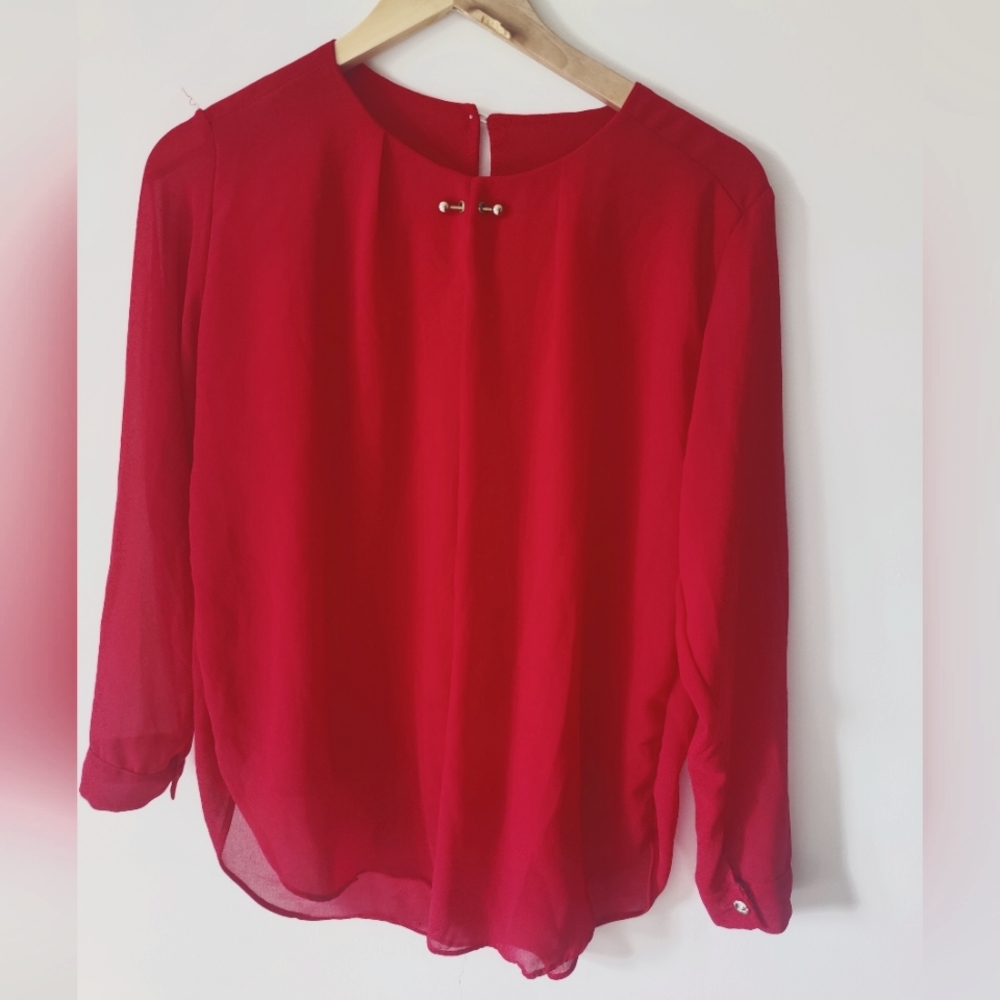Red Blouse
